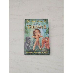 VINTAGE TARZAN 2 WALT DISNEY MOVIE‎ PROMO PIN DISNEY'S TARZAN II